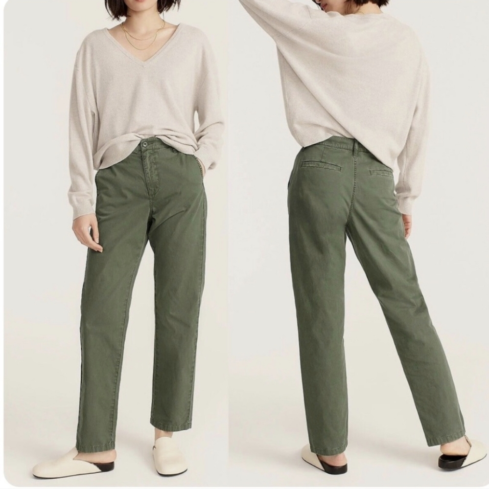 J. Crew Olive Green Women's Trousers